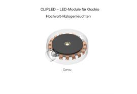 Langer B15D Adapter für ClipLED  für Leuchten mit kurzer Fassung