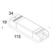 LED POWER SUPPLY 350mA-DC / 15W  350mA-DC / 15W (110V:10W) / 2-43V-DC IP20 | Bild 2