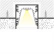 LED Profil Intro 30 R12 randlos LED 30x32  L=5000mm B=30mm ET=32mm | Bild 3