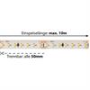 LED-Strip Flex 24V 14W/m 120° warmweiss  24V DC 3000K CRI90 1268lm/m B=10mm IP20