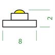 LED-Strip Flex 24V 20.1W/m fine120° warmweiss  24V SMD 3000K 1756lm/m CRI90 / B=8mm H=2mm | Bild 2