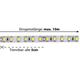 LED-Strip Flex 24V 9.6W/m neutralweiss  24V SMD 4000K 736lm/m B=8mm H=3mm