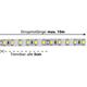 LED-Strip Flex 24V 9.6W/m warmweiss  24V SMD 2700K 609lm/m B=8mm H=3mm