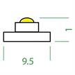 LED-Strip Prime-Flex 24V 22W/m 120° warmweiss  24V SMD 2700K 2645lm/m CR90 B=9.5mm H=1mm | Bild 2