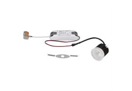 LET MR16 LED Modul & Konverter 6W 40°  DC 3000K DC 350mA 500lm CRI:90 H=50mm