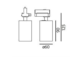 Linsen für 95082 110°  L=280mm (2 x für 95082-060 / 4 x für 95082-120)