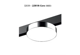 Magneto Leuchte M-Core 22W /120° weiss matt  DC 48V 3000K 1980Lm / D=180 HT=63 H=35 / IP20