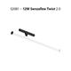 Magneto Leuchte Senzafine Twist 2.0 /12W schwarz opal  DC 48V 3000K 109Lm /L=575 D=30 IP20