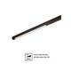 Magneto Mini Leiste Line Flat 70 weiss matt  DC48V 2700K 11W 1037Lm L=688 B=18 IP20