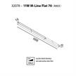 Magneto Mini Leiste Line Flat 70 weiss matt  DC48V 2700K 11W 1037Lm L=688 B=18 IP20 | Bild 2