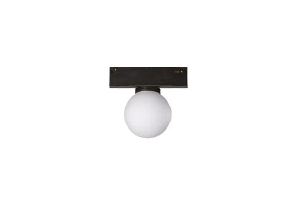 Magneto Schienen-Leuchte Orb 8W Opal weiss  DC 48V 3000K 765Lm CRI90 D=100 H=110 IP20