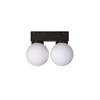 Magneto Schienen-Leuchte Orb due 16W Opal schwarz  DC 48V 3000K 2x 765Lm L=205 H=110 IP20