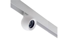 Magneto Schienen-Strahler Ball 12W schwarz matt  DC 48V 2700K 962Lm CRI90 D=75 H=106 IP20