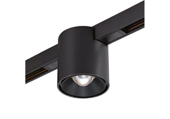 Magneto Schienen-Strahler M-Lente11W schwarz matt  DC 48V 2700K 847Lm D=80 H=90 IP20
