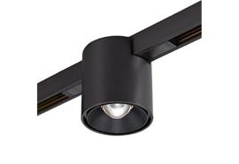Magneto Schienen-Strahler M-Lente11W schwarz matt  DC 48V 3000K 890Lm D=80 H=90 IP20