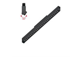 Magneto Schienenstrahler Focus 4.0 JS schwarz  DC48V 3000K 20W 998Lm L=723 B=23 H=68 /IP20