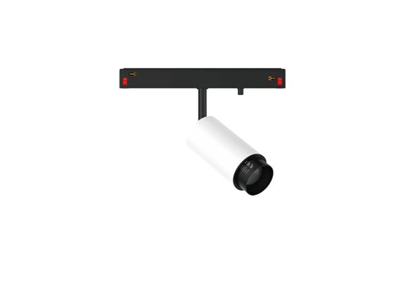 Magneto Strahler M-Zoom 15W/ 12°– 60° weiss matt  DC 48V 3000K 1877Lm D=55 L=122 / IP20