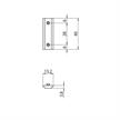 Mechanischer Innen-Verbinder für Magneto  L=40mm B=13.2mm 3 x Stck. pro Verbindung | Bild 2