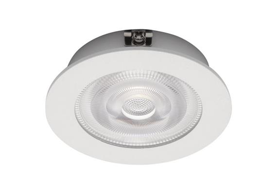 Möbeleinbauleuchte 3W-5W 3000°K 36° schwarz  DC /350-500mA 390Lm D=68 As=58 ET=20 IP44