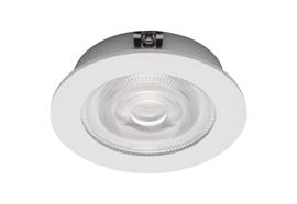 Möbeleinbauleuchte 3W-5W 3000°K 60° schwarz  DC /350-500mA 390Lm D=68 As=58 ET=20 IP44