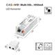 Multi-Konverter Casambi 17.5W bis 24.2W  230V/ 350-1050mA L=130 B=43 H=30 IP20