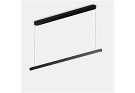 Pendel MITO volo 140 up var AIR wide blackphantom  240V 60W 3900Lm L=136cm H=5.2 /IP20