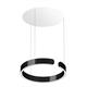 Pendeleuchte MITO Sospeso up 40 variabel black phantom  240V 40W 2220lm D=400mm H=52 /IP20
