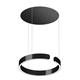 Pendeleuchte MITO Sospeso up 40 variabel black phantom  240V 40W 2220lm D=400mm H=52 /IP20