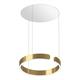 Pendeleuchte MITO Sospeso up 40 variabel wide bronze  240V / 40W 2220lm D=400mm H=52 /IP20
