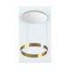 Pendeleuchte MITO Sospeso up 40 variabel wide bronze  240V / 40W 2220lm D=400mm H=52 /IP20