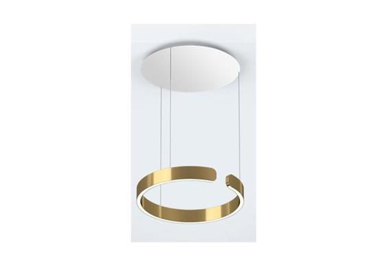 Pendeleuchte MITO Sospeso up 40 variabel wide bronze  240V / 40W 2220lm D=400mm H=52 /IP20
