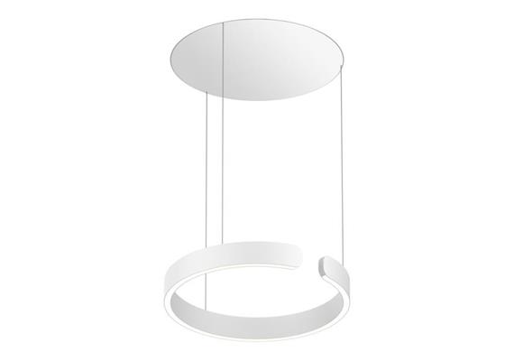 Pendeleuchte MITO Sospeso up 40 variabel wide weissmatt  240V 40W 2220lm D=400 H=52 / IP20