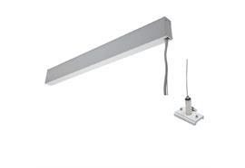 Pendelkonverter 200W für Stromchiene Magneto 02 weiss  230V/ DC 48V L=494 B=32.5 H=60