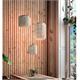Pendelleuchte 3er Nans S3L/ Marron  240V/2700K 3x6W 503Lm D=380cm IP66