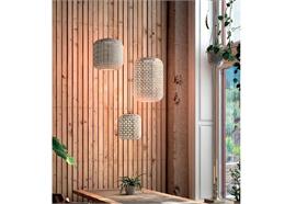 Pendelleuchte 3er Nans S3L/ Marron  240V/2700K 3x6W 503Lm D=380cm IP66