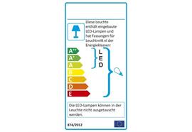 Pendelleuchte Aplomb mini anthrazit  240V/8W GU10 / H=20 D=11.5cm IP20