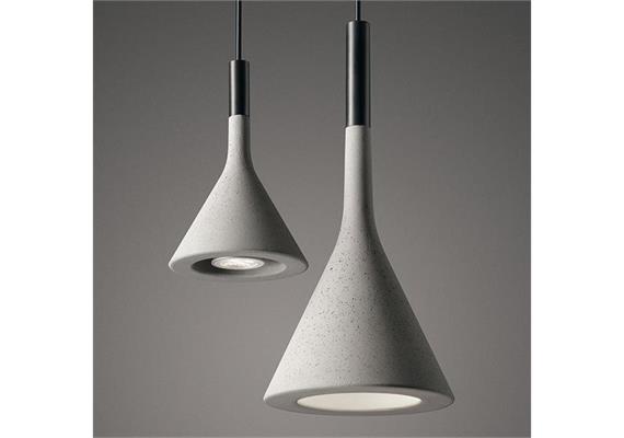 Pendelleuchte Aplomb Outdoor 8W grigio cemento  240V/ GU10 2700K 680Lm D=17 H=36 IP65