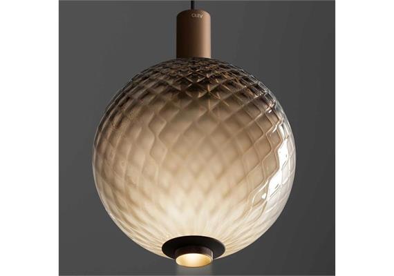 Pendelleuchte Beam Stick Nuance 200 bronze-balloton  DC 2x4.3 500mA 2700K D=200 H=276 IP20