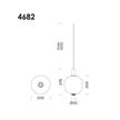Pendelleuchte Beam Stick Nuance 200 gold-amber  DC 2x4.3 500mA 3000K D=200 H=276 IP20 | Bild 2