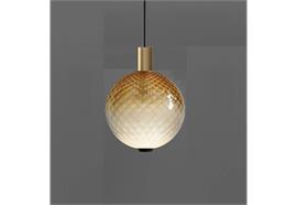 Pendelleuchte Beam Stick Nuance 200 gold-amber  DC 2x4.3 500mA 3000K D=200 H=276 IP20