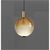 Pendelleuchte Beam Stick Nuance 200 gold-amber  DC 2x4.3 500mA 3000K D=200 H=276 IP20