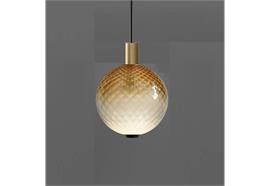 Pendelleuchte Beam Stick Nuance 200 gold-amber  DC 2x4.3 500mA 3000K D=200 H=276 IP20