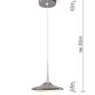 Pendelleuchte Falling Leaf UP Black  240V 16W/1400lm D=240mm H=68 IP20 | Bild 2