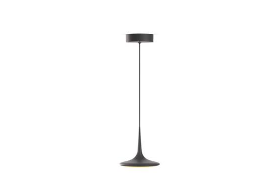 Pendelleuchte Falling Leaf UP Black  240V 16W/1400lm D=240mm H=68 IP20