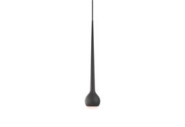 Pendelleuchte Falling Sun In schwarz matt  LED 14W 850lm CRI90 /D=80mm ET=60 / IP20