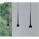 Pendelleuchte Falling Sun Trace schwarz matt  230V 4 x14W 850lm CRI90 /D= 80mm H=45 /IP20