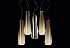 Pendelleuchte Glass Drop Glas weiss  230V /E27 57W / D=13 H=45 / IP20