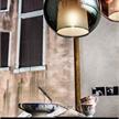 Pendelleuchte GLO large D=380 gold  230V/E27/10W LED Glas farbig | Bild 4