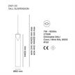 Pendelleuchte Iconica 7W bronze verspiegelt  DC 2700K 600Lm D=60mm H=400 / IP20 | Bild 2