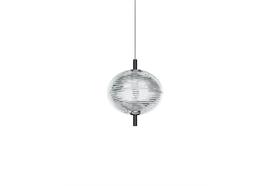 Pendelleuchte Jefferson mini klar - black chrome  240V 350mA 3W 2700K 450Lm CRI90 / IP20